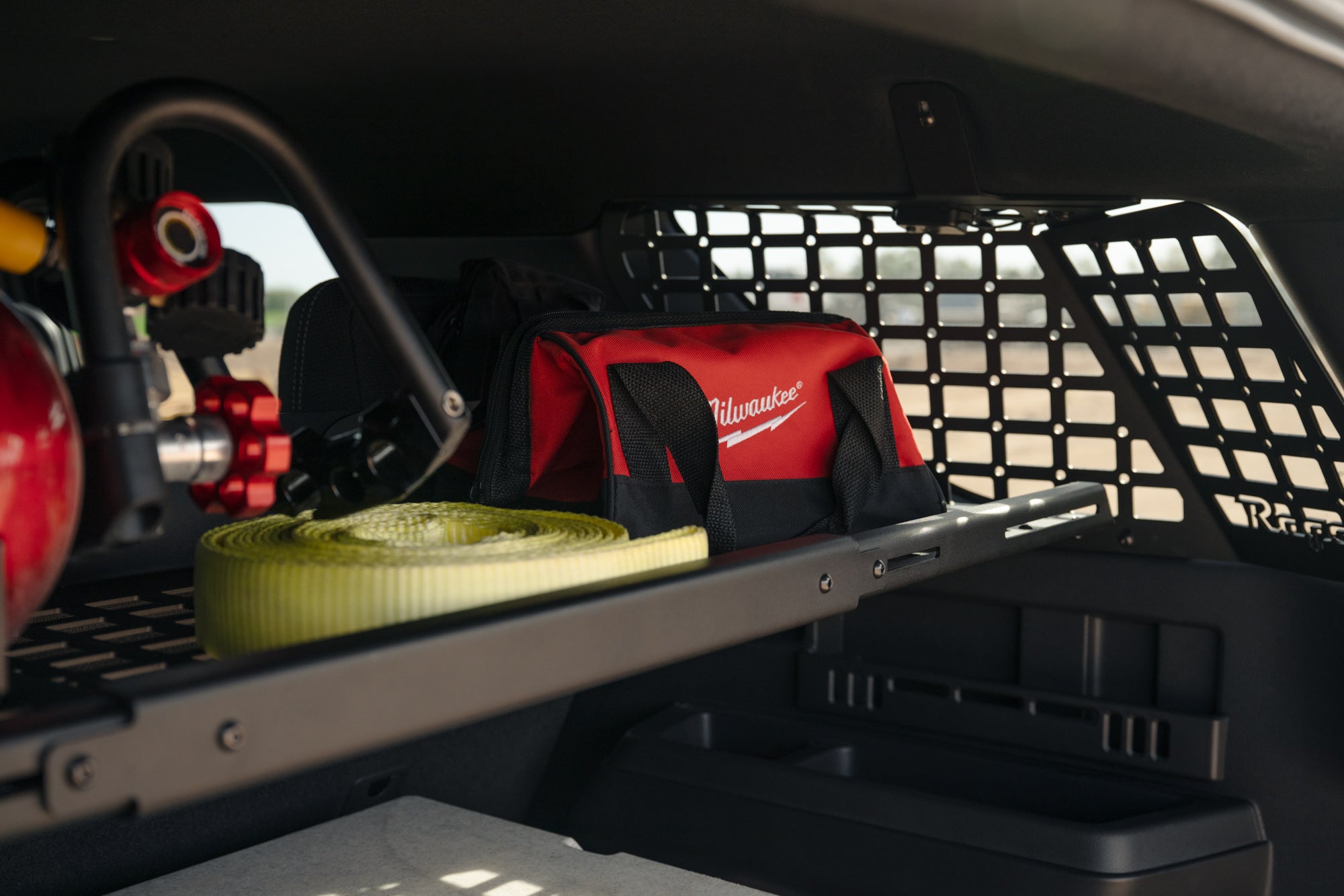 6th-Gen-4Runner-Molle-Panel-Storage-Shelf-Installed-29 - NVMOS