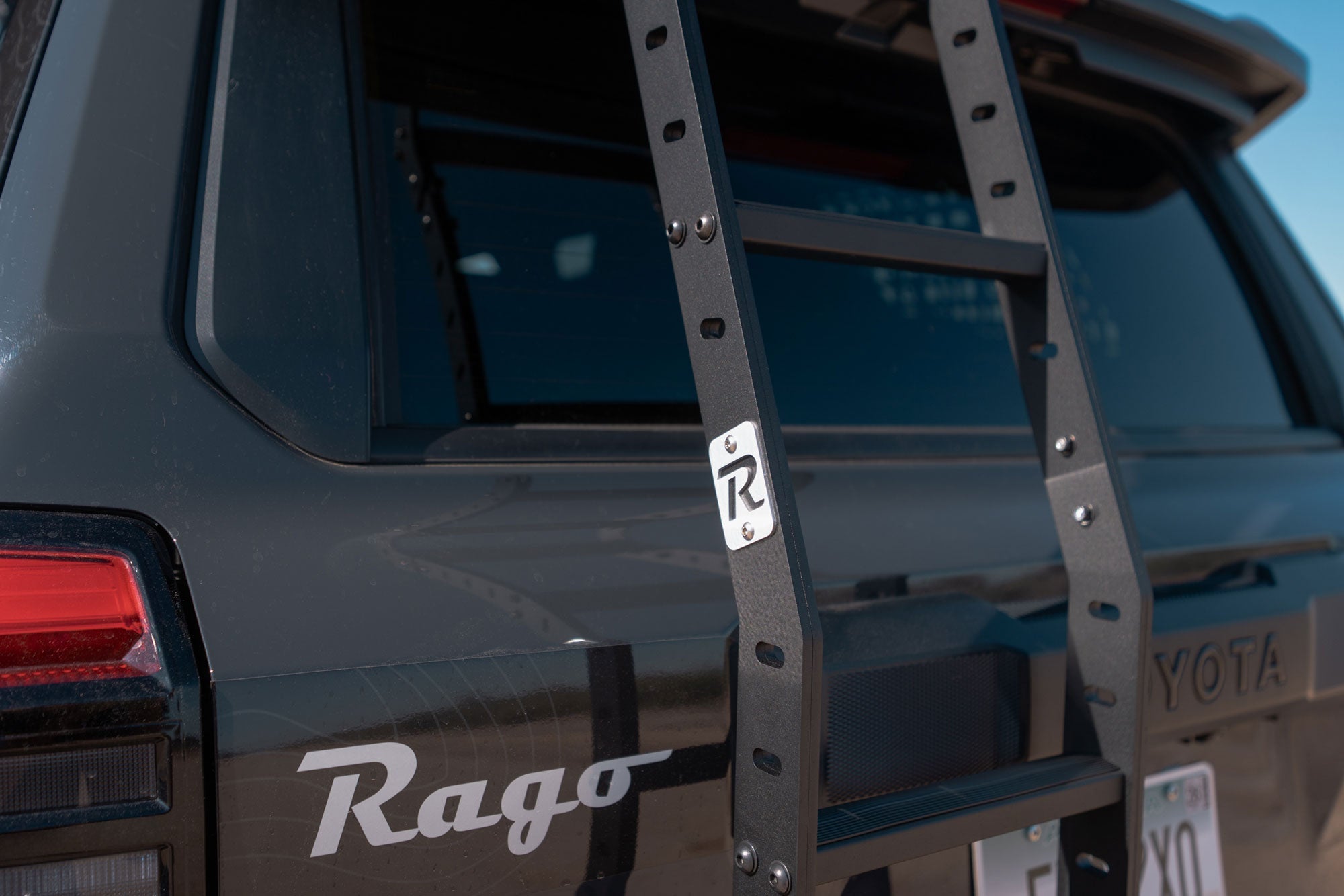 6th-Gen-4Runner-Rear-Hatch-Ladder-Installed-5 - NVMOS