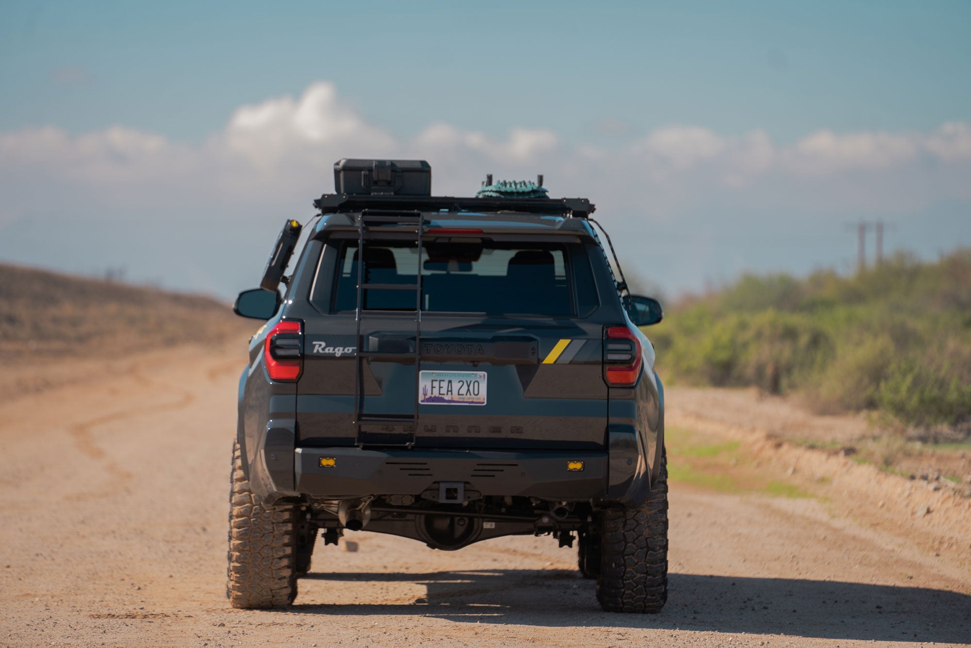 6th-Gen-4Runner-Rear-Hatch-Ladder-Installed-7 - NVMOS
