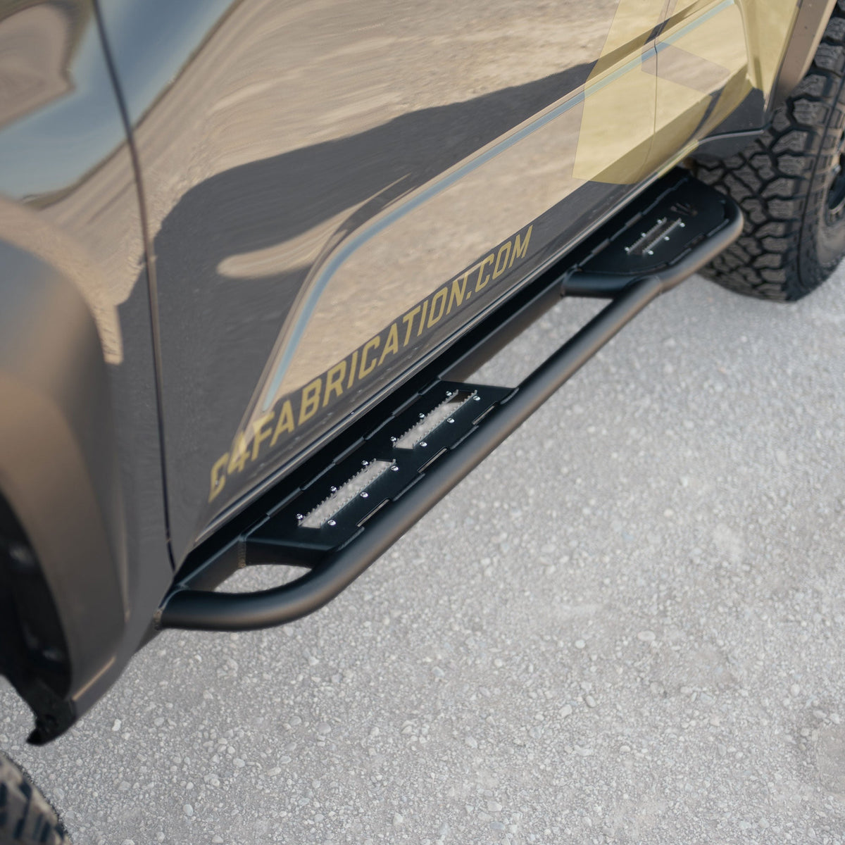 C4 Fabrication 4Runner Rock Slider Steps / 6th Gen / 2025-2026