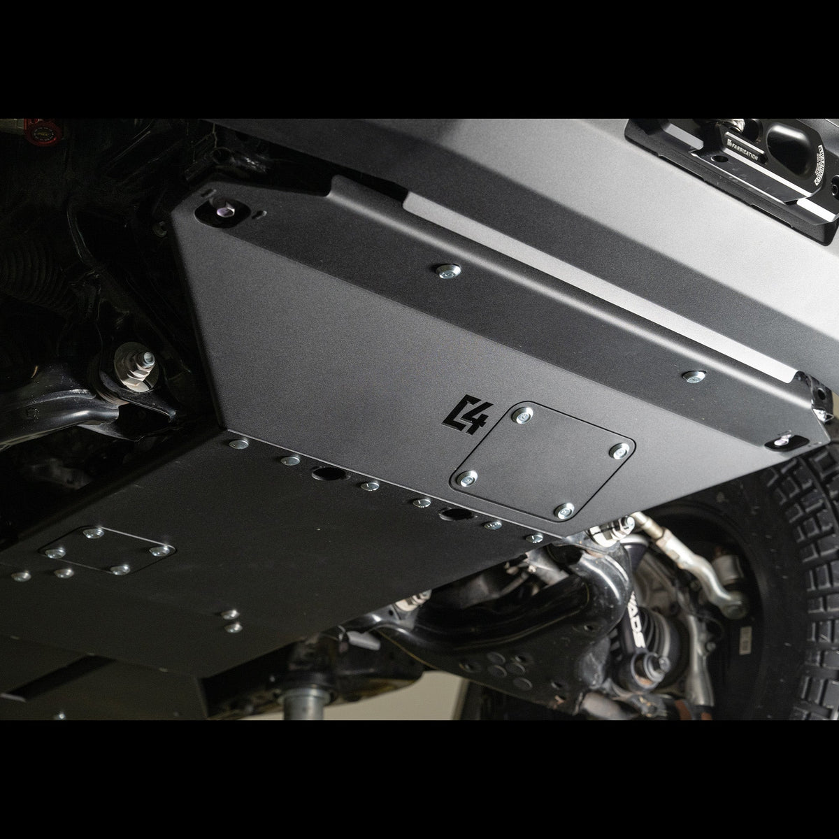 C4 Fabrication 250 Series Land Cruiser Front Skid Plate / 2024-2026