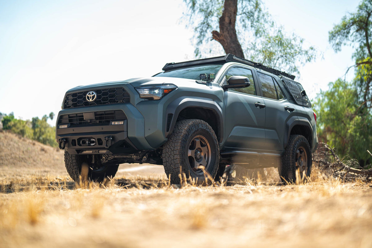 DV8 Offroad Centric winch front bumper for 2025-2026 Toyota 4Runner