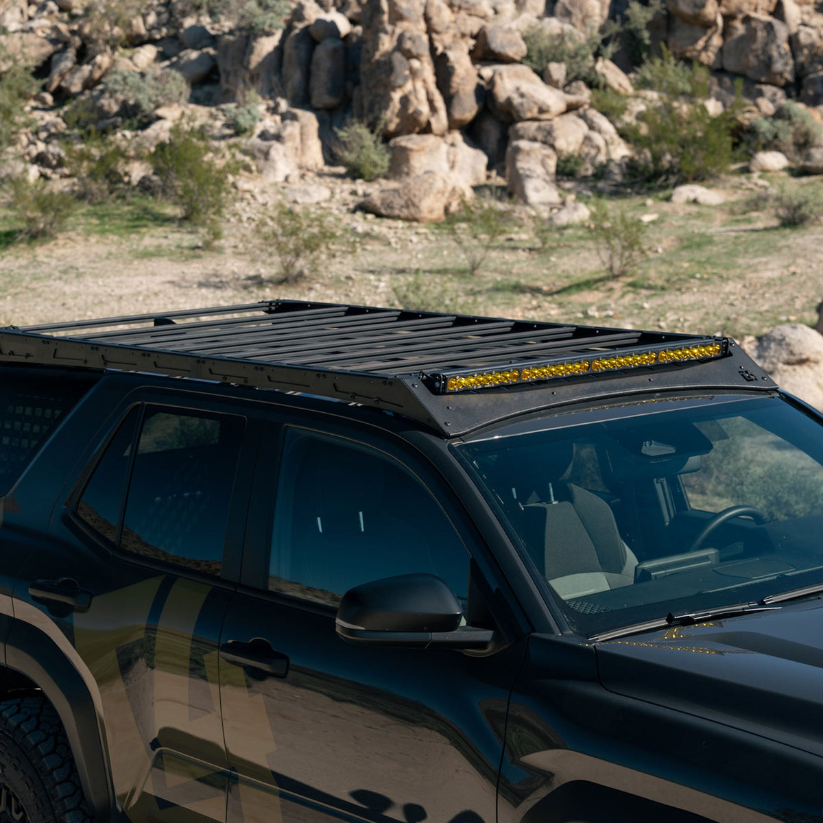 C4 Fabrication 4Runner Roof Rack with Optional Light Bar Mount / 6th Gen / 2025+