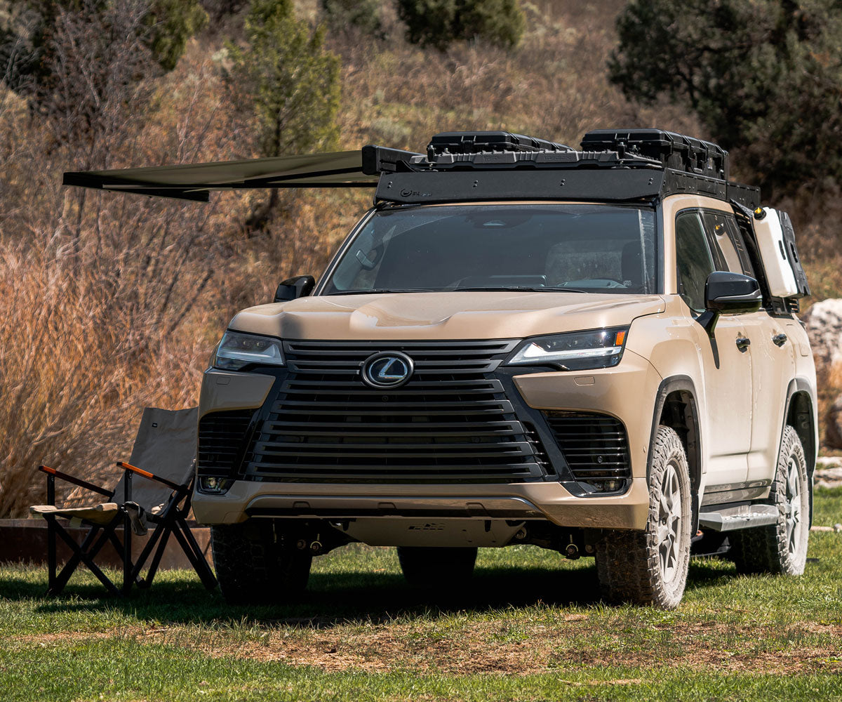 Prinsu Lexus LX 600 / LX 700 Prinsu Pro Roof Rack view 3