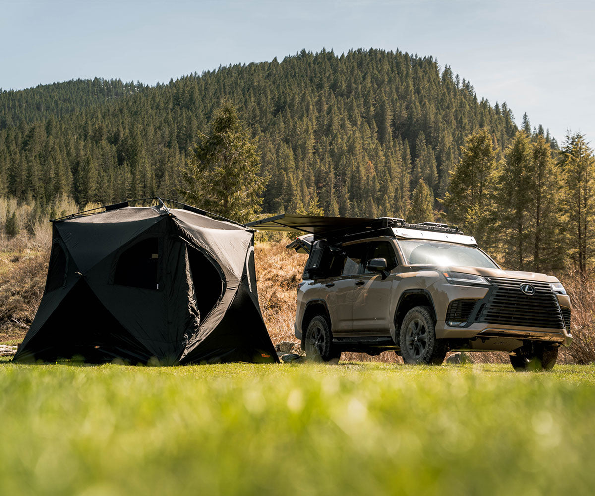Prinsu Lexus LX 600 / LX 700 Prinsu Pro Roof Rack view 4