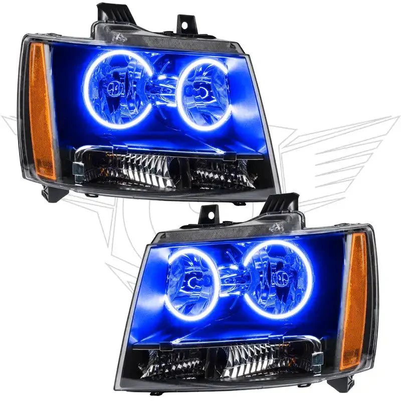 ORACLE Lighting pre-assembled halo headlights for 2007-2014 Chevy Tahoe