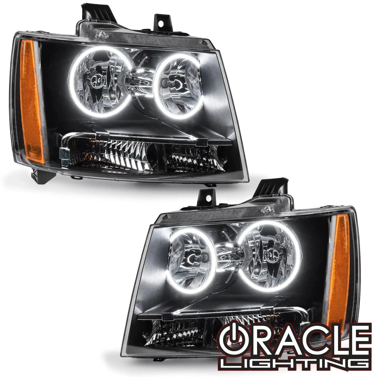 ORACLE Lighting pre-assembled halo headlights for 2007-2014 Chevy Tahoe