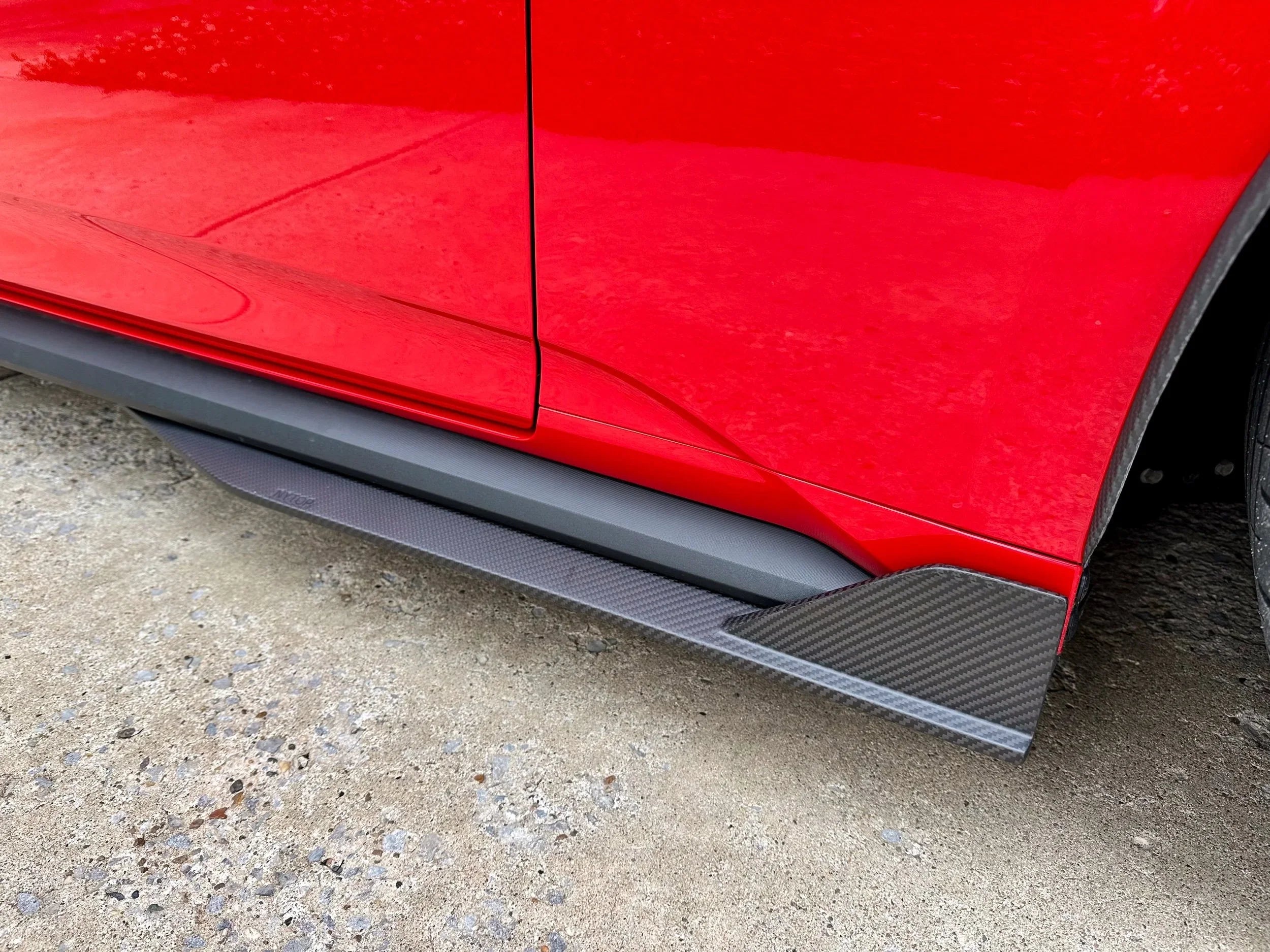 2024-Current Ford Mustang Side Skirt Extension