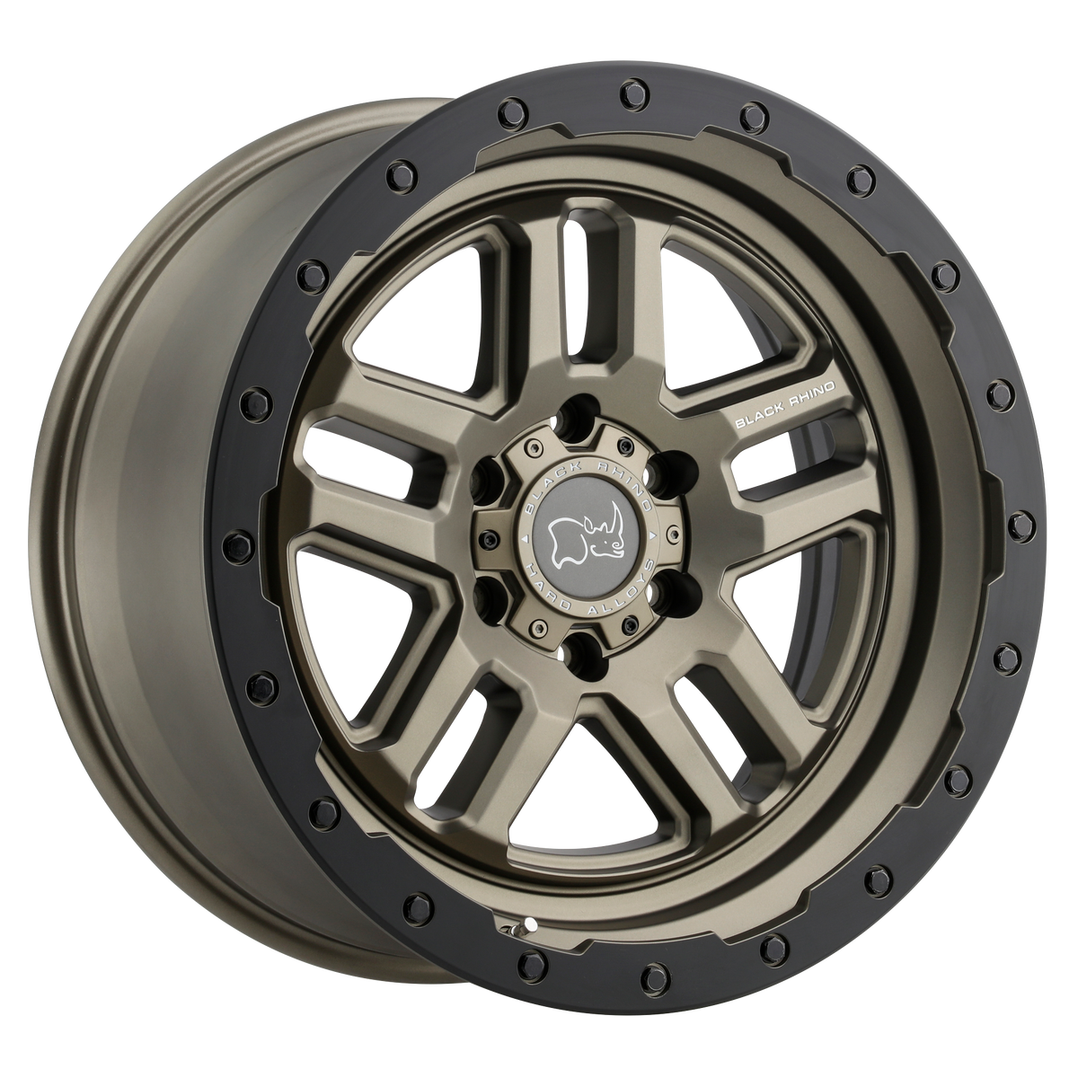 Black Rhino Barstow Wheel - Matte Bronze w/ M-black Ring