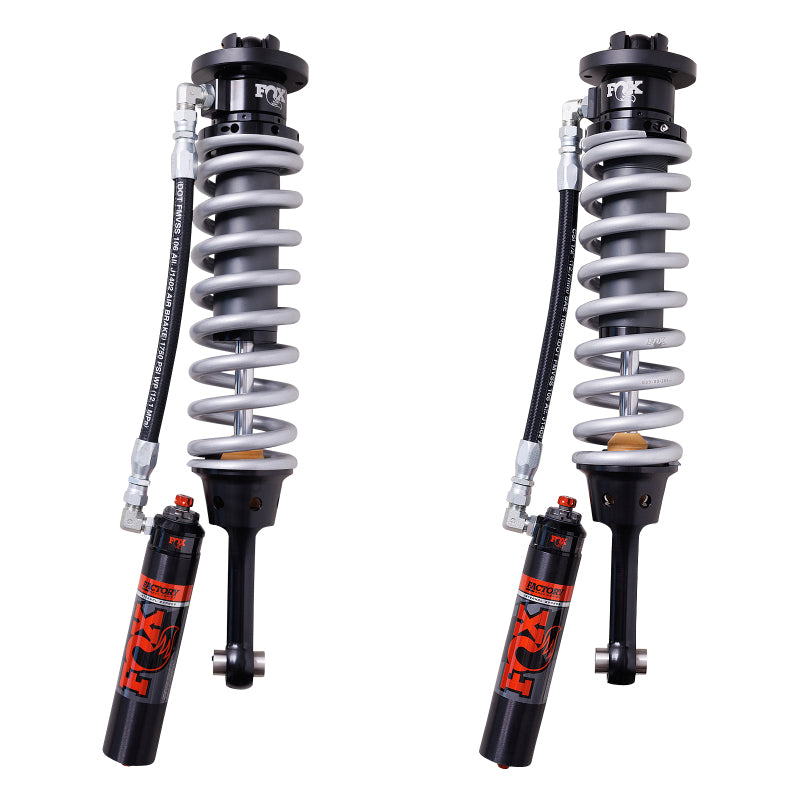 FOX 3.2 Factory Race Front Internal Bypass Coilover Pair, DSC EVO (2-3 in. Lift), fits Toyota Tacoma