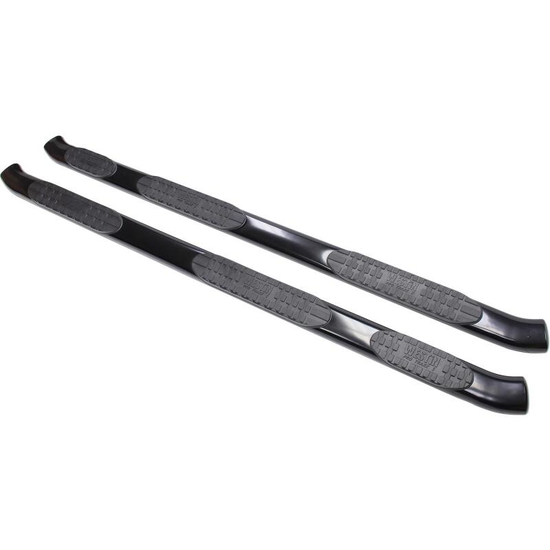 Westin PRO TRAXX 5 Wheel-to-Wheel Oval Nerf Step Bars, Double Cab, 6.5 ft. Bed, fits Toyota Tundra