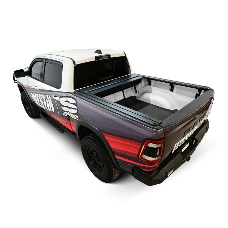 Westin Manual Retractable Tonneau Cover, 5 ft. 7 in. Bed, Excludes RamBox, fits Ram 1500