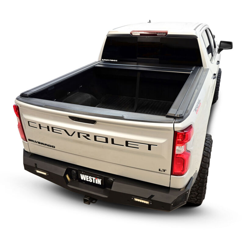 Westin Manual Retractable Tonneau Cover, 5 ft. 8 in. Bed, fits Chevy Silverado 1500