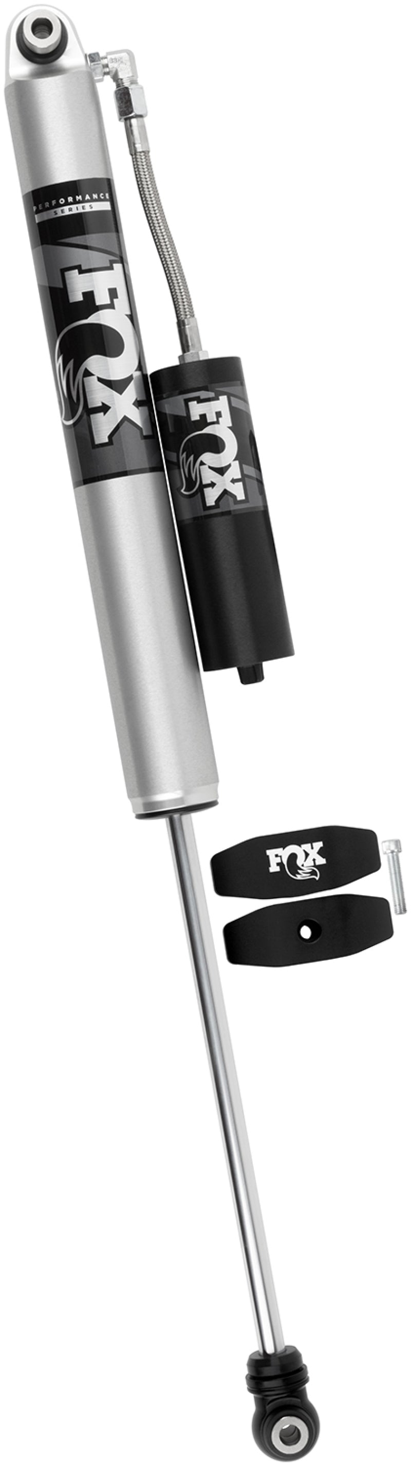 FOX 2.0 Performance Series Rear Reservoir Shock (4.5-6 in. Lift), fits Jeep Wrangler