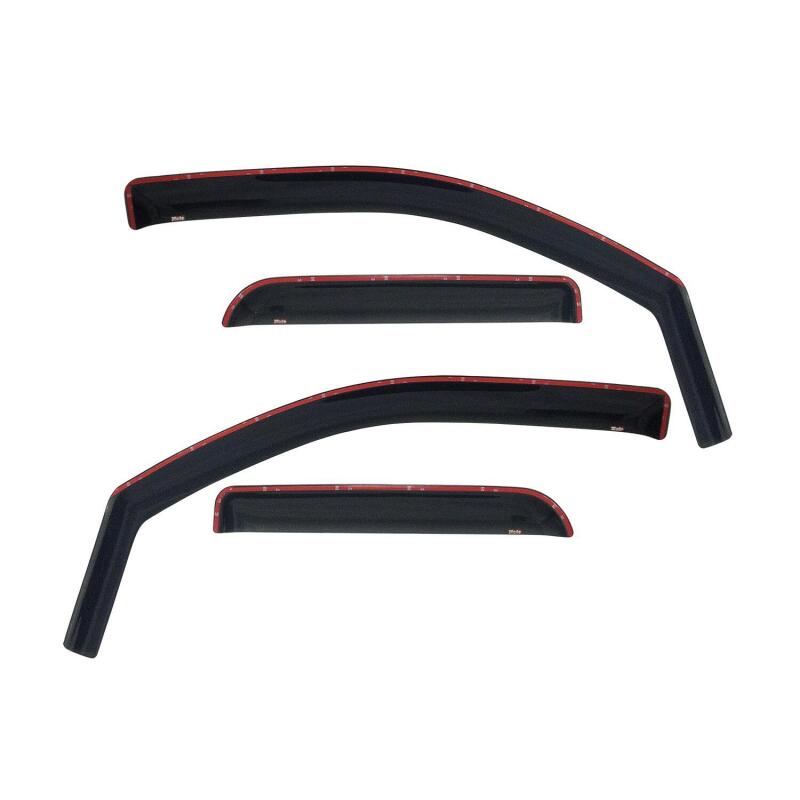Westin Wade In-Channel Wind Deflectors, 4-Piece, Extended Cab, fits Chevy Silverado 1500