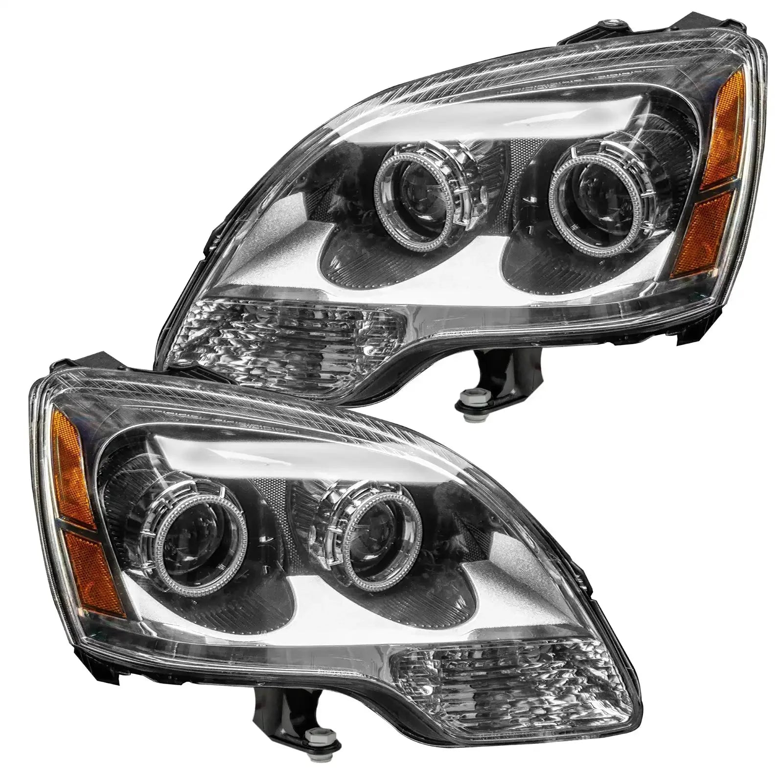 ORACLE Lighting 2008-2012 GMC Acadia Pre-Assembled Halo Headlights - 2nd Design - Halogen