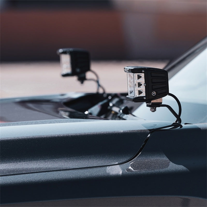 RIGID A-Pillar Light Mount Brackets, Pair, fits Toyota Tundra