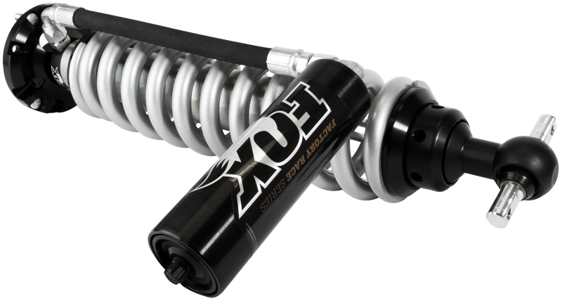 FOX 2.5 Factory Race Series Front Coilover Reservoir Set (4-6.5 in. Lift), fits Chevy Silverado 1500