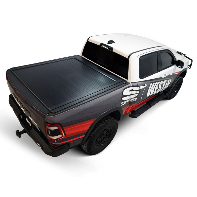 Westin Manual Retractable Tonneau Cover, 5 ft. 7 in. Bed, Excludes RamBox, fits Ram 1500
