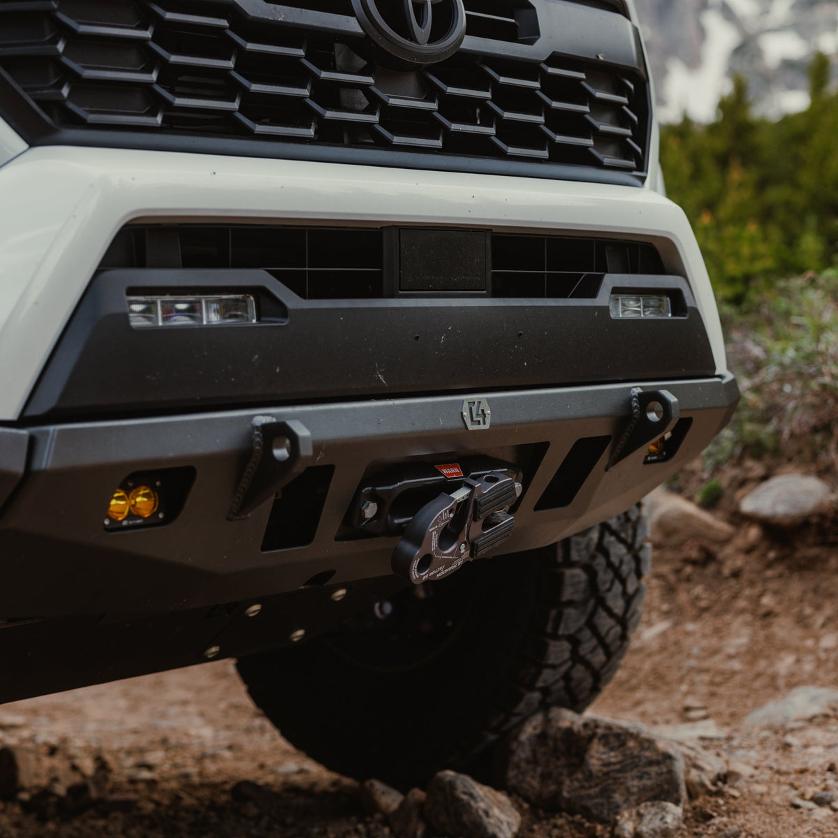 C4 Fabrication Tacoma Front Lo-Pro Winch Bumper / 4th Gen / 2024-2026