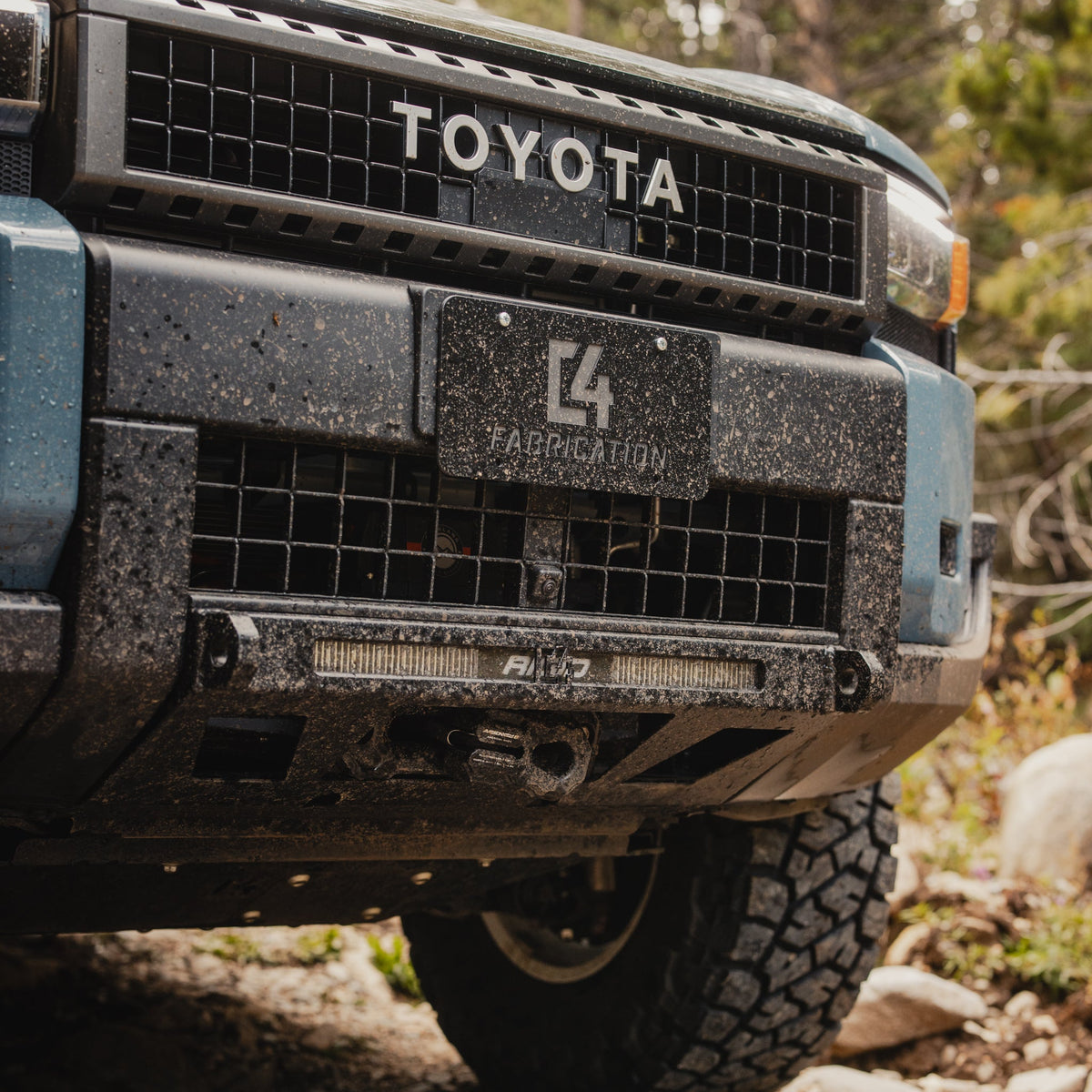C4 Fabrication Land Cruiser Front Lo-Pro Winch Bumper / 250 Series / 2024-2025