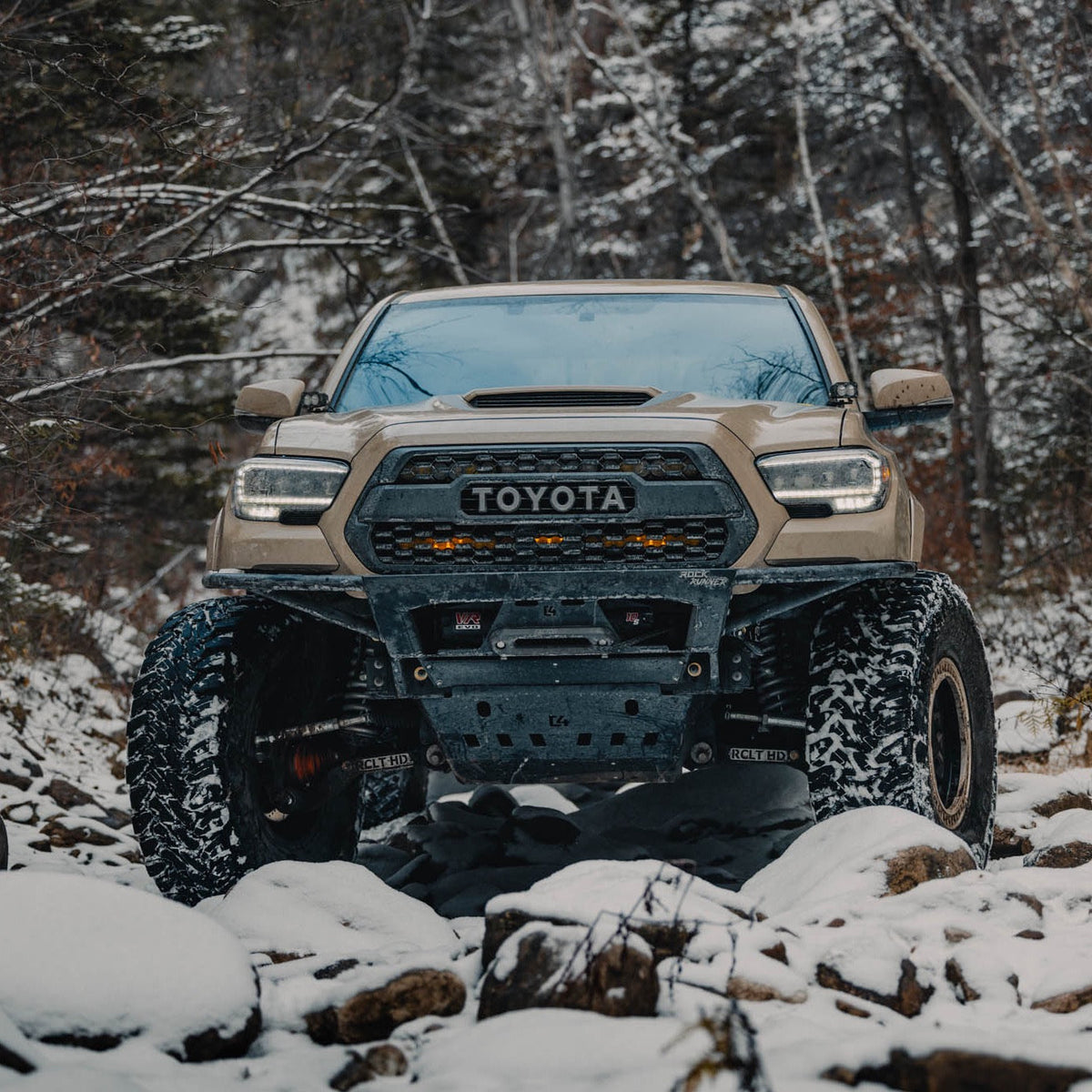 C4 Fabrication Tacoma Rock Runner Front Bumper / 3rd Gen / 2016-2023