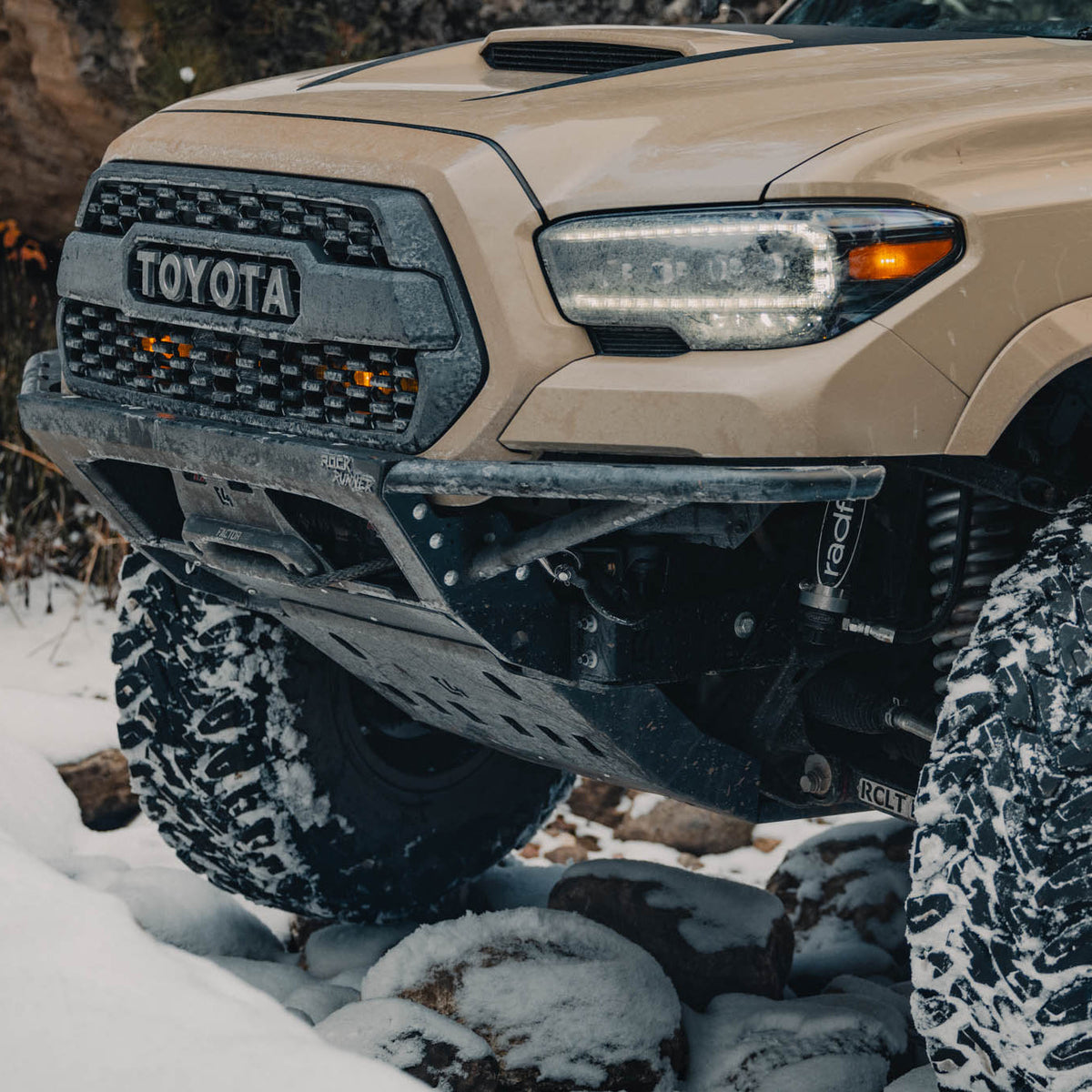 C4 Fabrication Tacoma Rock Runner Front Bumper / 3rd Gen / 2016-2023