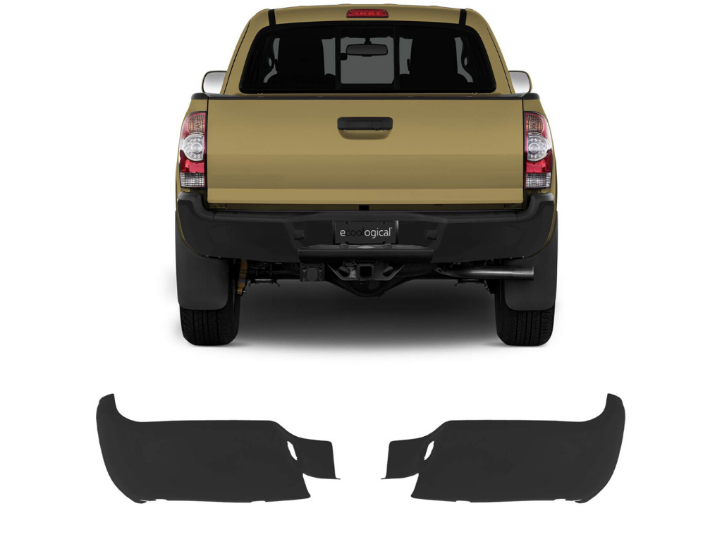 Rear Bumper Cover Set Fits 2005-2015 Toyota Tacoma