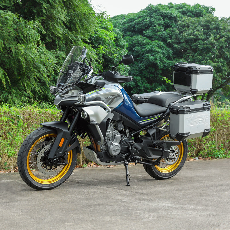 Aluminum Side Panniers, Top Case & Mounting Rack System for CFMOTO 800MT(2021-)