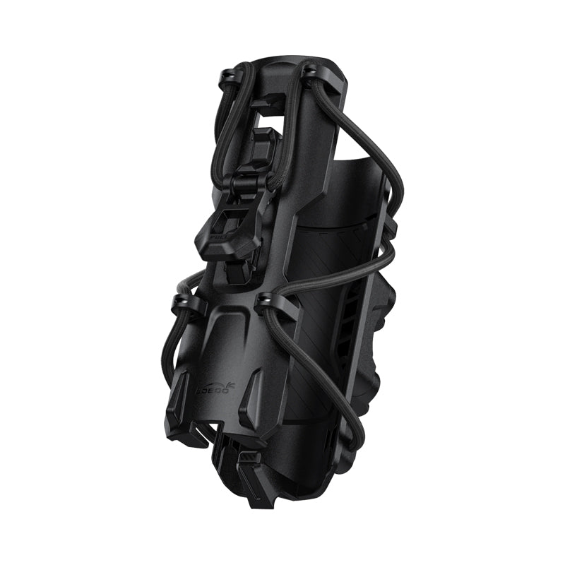 LOBOO CSHJ-1 Universal Bottle Holder – Adjustable Nylon Mount for Motorcycle Crash Bar, Trunk, or Side Box