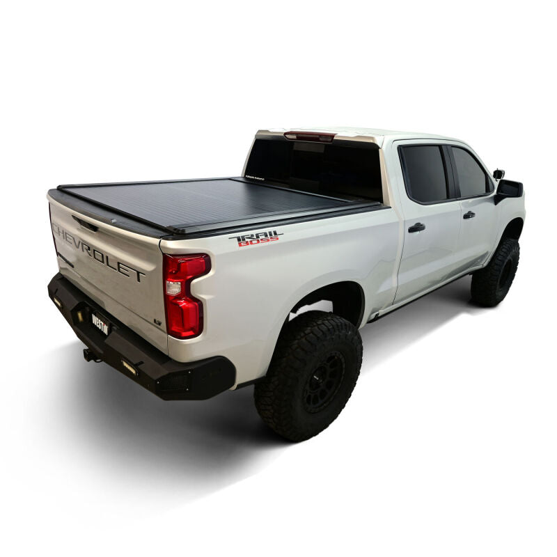 Westin Manual Retractable Tonneau Cover, 5 ft. 8 in. Bed, fits Chevy Silverado 1500