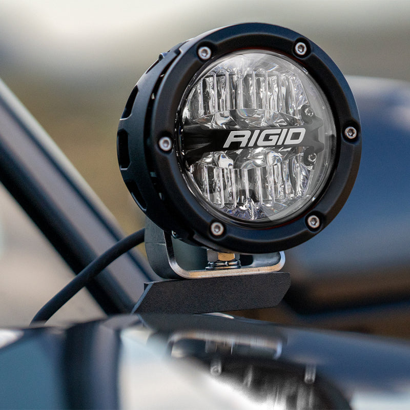 RIGID A-Pillar Lighting Kit with 4 in. 360-Series Drive Lights, fits Toyota Tundra