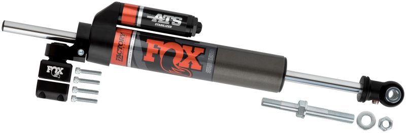 FOX 2.0 Factory Series ATS Steering Stabilizer, 1-5/8 in. Tie Rod, fits Jeep Wrangler