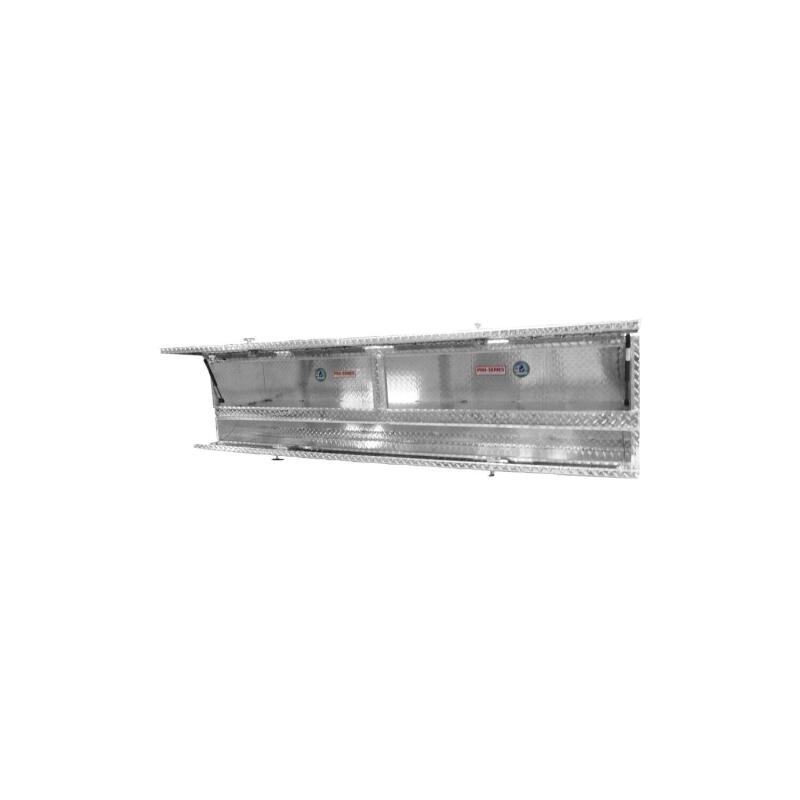 Westin Brute High Cap Stake Bed Contractor TopSider Tool Box, 96 in. with Doors