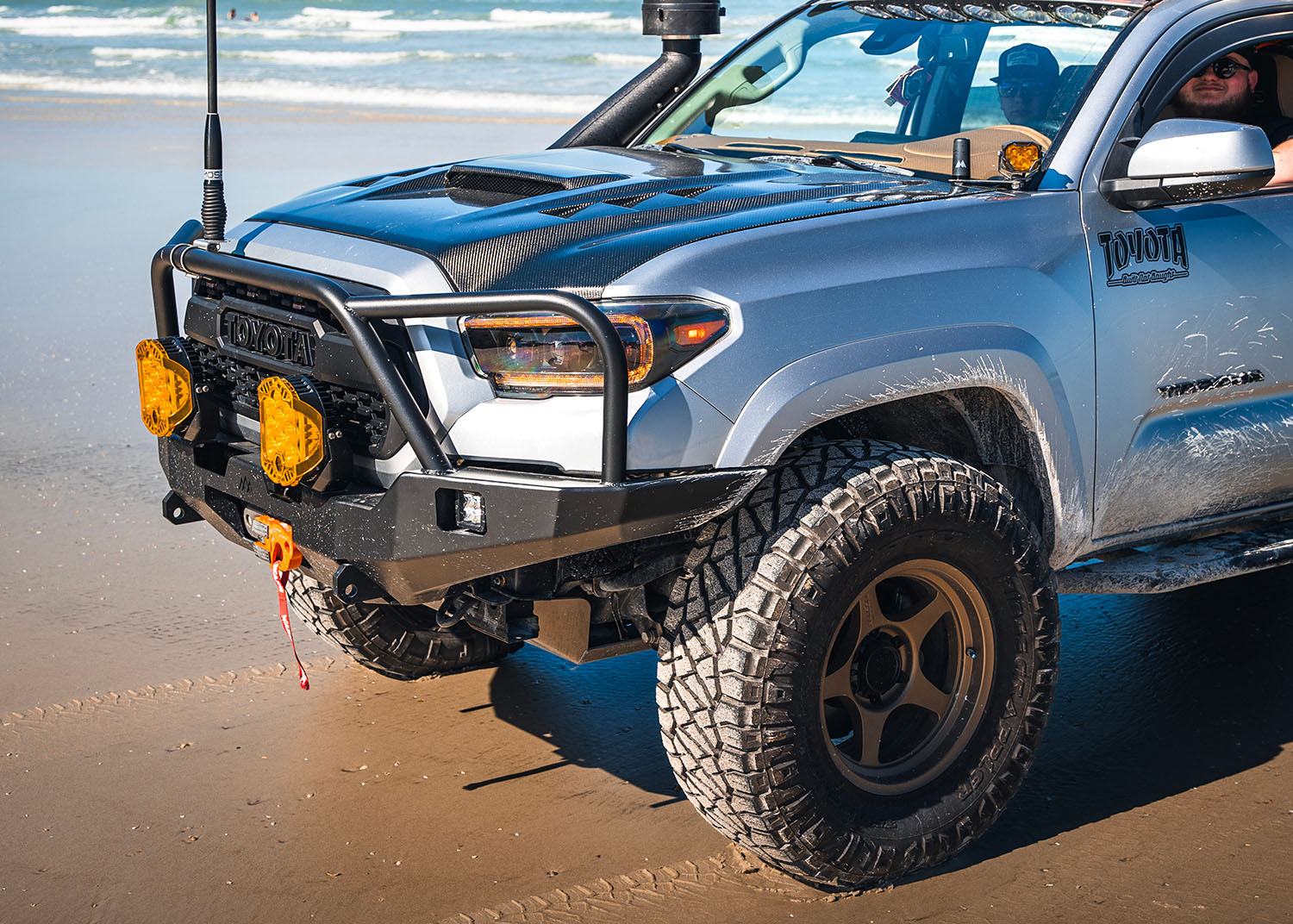 Backwoods Toyota Tacoma 3rd Gen (2016-2023) Hi-Lite Overland Front Bumper [Bull Bar]