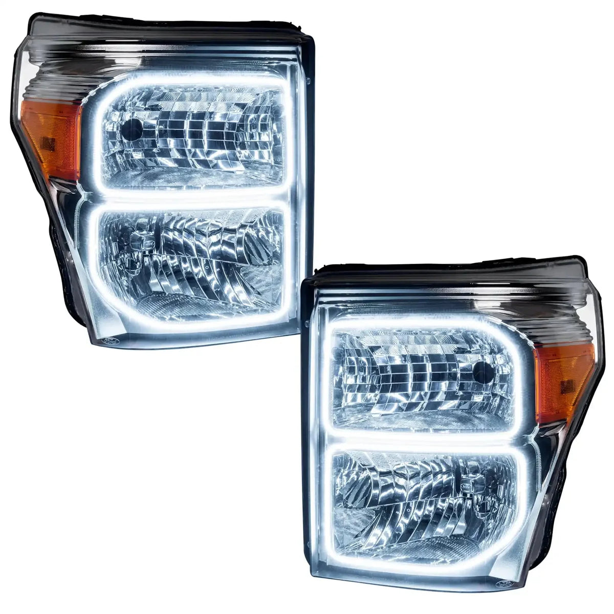 ORACLE Lighting 2011-2016 Ford F-250/F-350 LED Headlight Halo Kit (Square Ring Design) – view 3