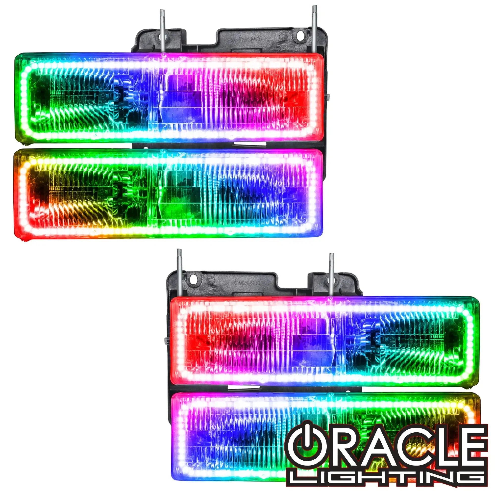 ORACLE Lighting 1988-2002 Chevrolet C10 Pre-Assembled Halo Headlights