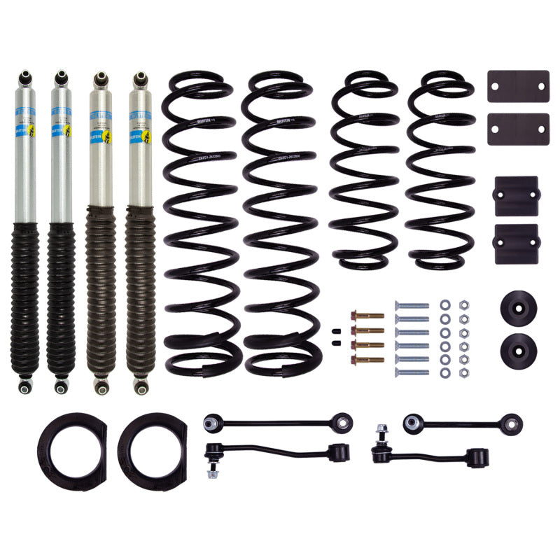 Bilstein B8 5100 Suspension Lift Kit, Without Front Winch, fits Jeep Wrangler