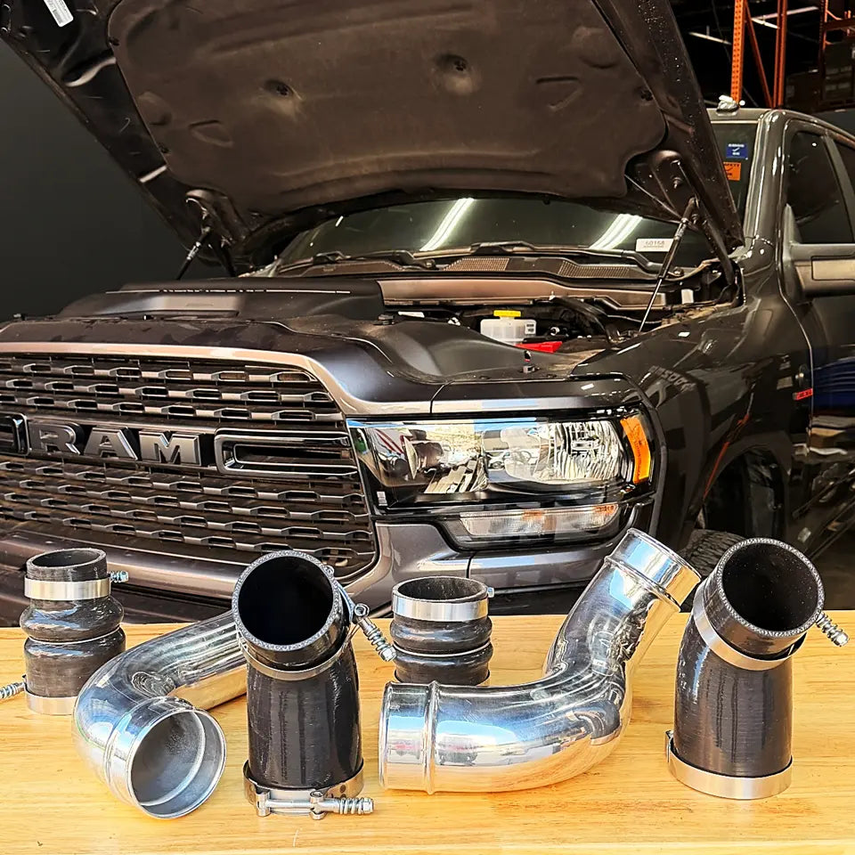 Cold and Hot Side Intercooler Pipe Kit for 2019-2024 Ram 2500/3500 Cummins 6.7L