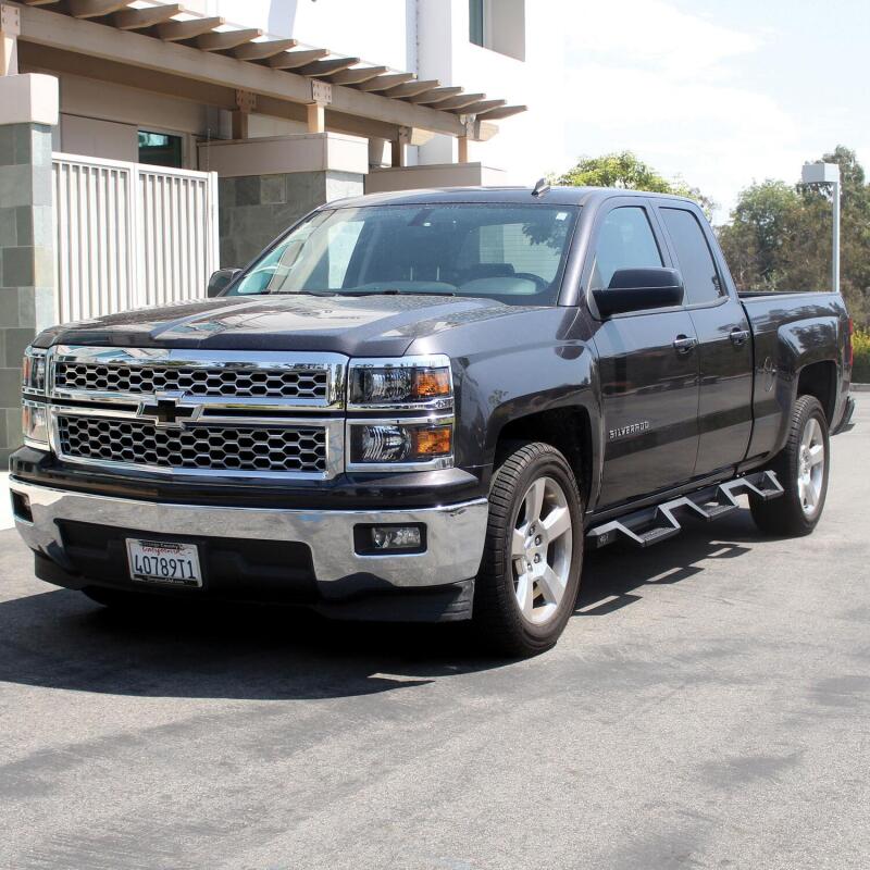 Westin HDX Drop Wheel-to-Wheel Nerf Step Bars, fits Chevy Silverado 1500