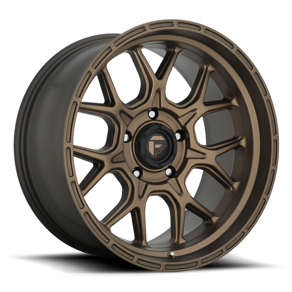 Fuel Tech D670 Matte Bronze wheel, multiple bolt patterns