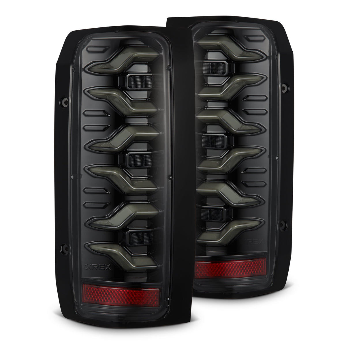 AlphaRex LUXX-Series LED Tail Lights for Ford F-150 / Ford Super Duty - Alpha-Black