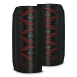 AlphaRex LUXX-Series LED Tail Lights for Ford F-150 / Ford Super Duty - Black Red