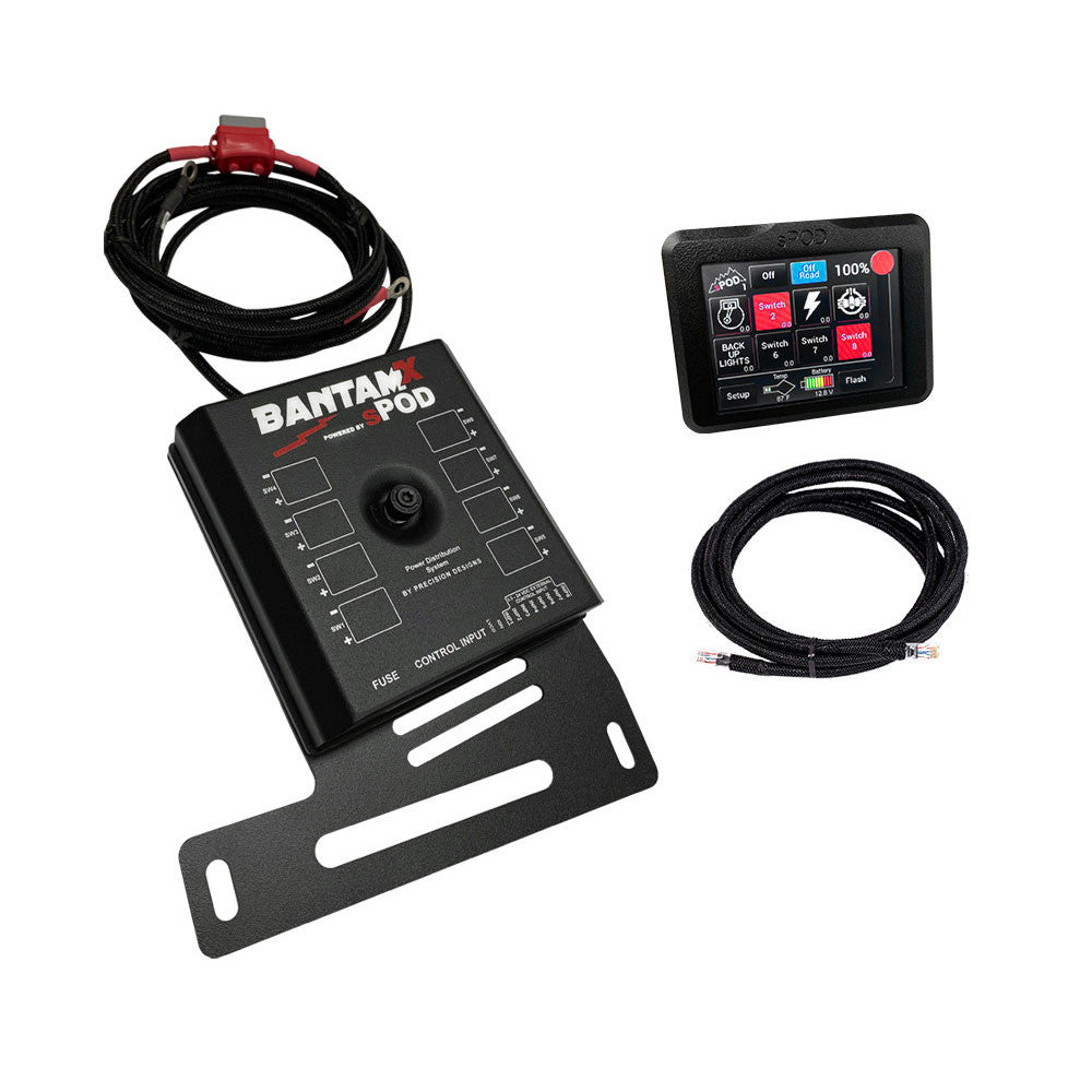 Baja Designs sPOD BantamX touchscreen for 2007-2018 Jeep Wrangler JK