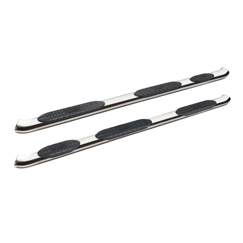 Westin PRO TRAXX 5 Wheel-to-Wheel Oval Nerf Step Bars, Crew Cab, fits Ram 1500