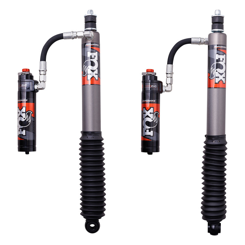 FOX 2.5 Performance Elite Rear Reservoir Shocks, DSC EVO (0-1.5 in. Lift), fits Toyota Tacoma