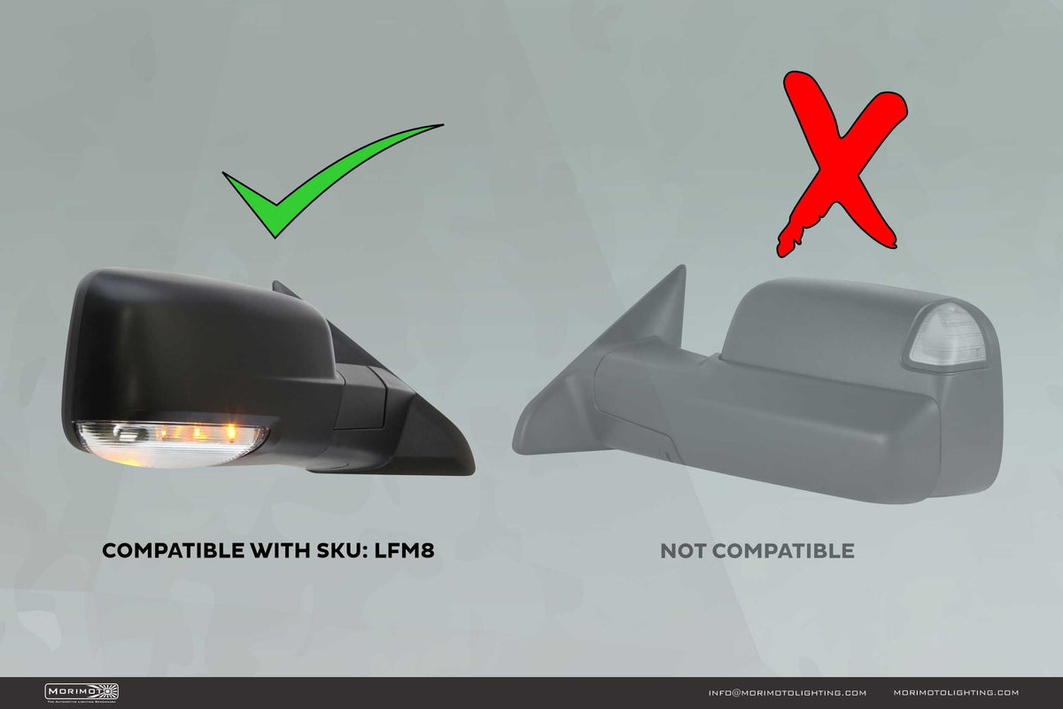Morimoto Dodge Ram XB LED Mirror Lights (Underside) (09-18)
