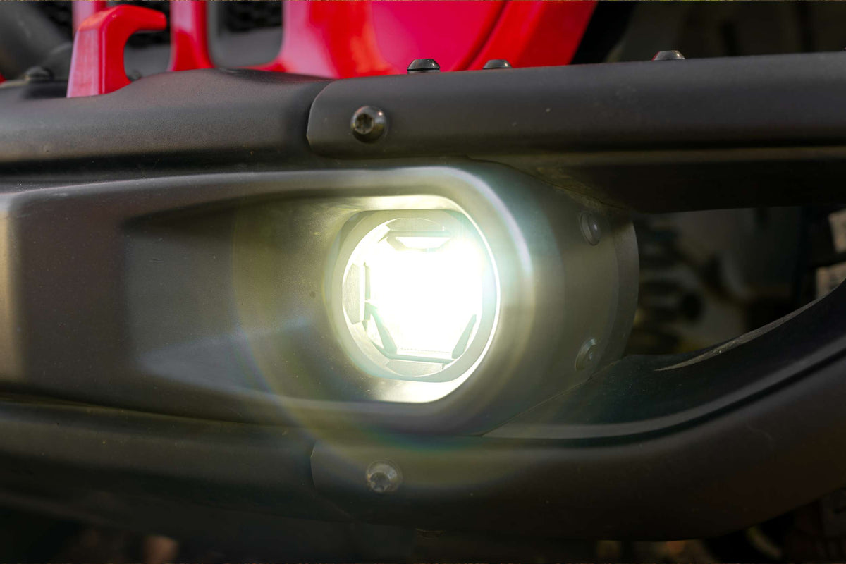 Morimoto Jeep Wrangler JL (18-26) / 20-26 Gladiator JT 4Banger LED Fog Lights