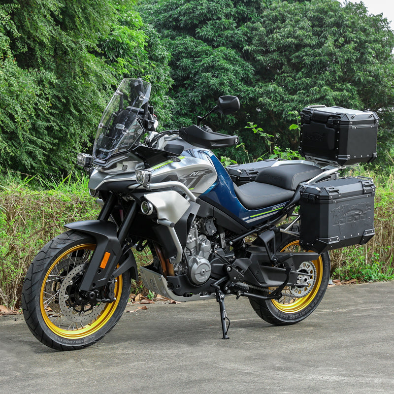 Aluminum Side Panniers, Top Case & Mounting Rack System for CFMOTO 800MT(2021-)