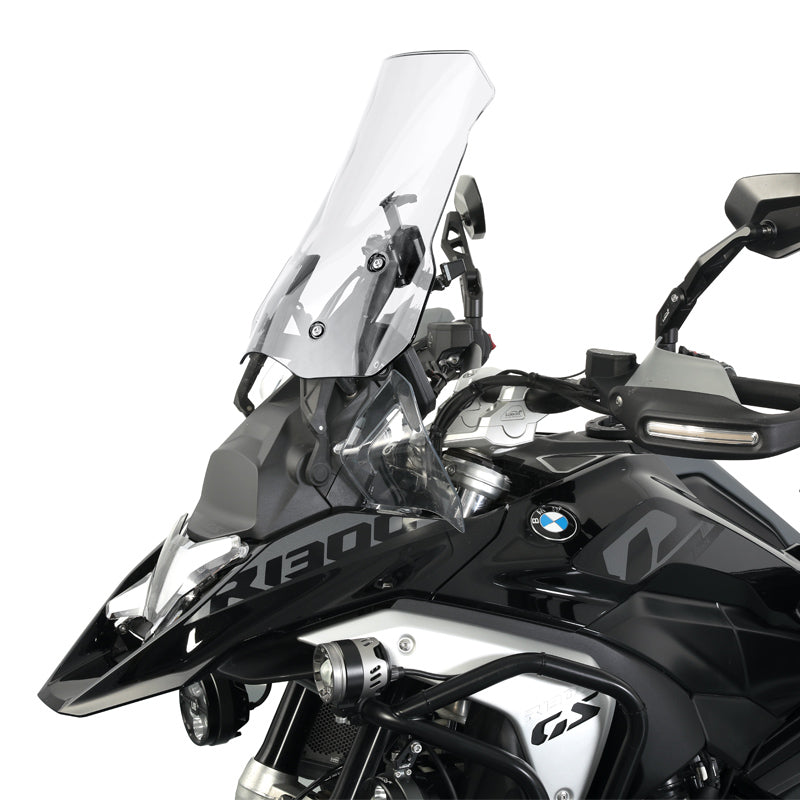 LOBOO Touring Windshield for BMW R1300GS / R1300GS Adventure – Optical-Grade Polycarbonate, Scratch-Resistant